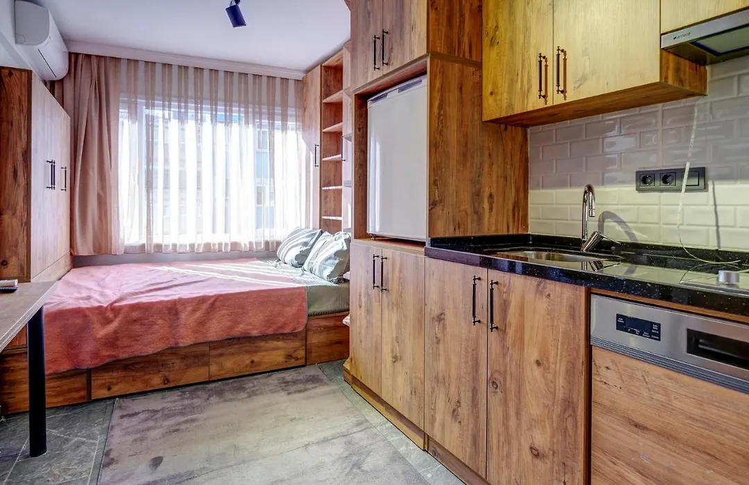 Brand New Apt, 2023 Design, Fast Internet 50Mbps, Tv, Ac, Full White Goods, 300 M To Bosphorus, Near W Hotel-1